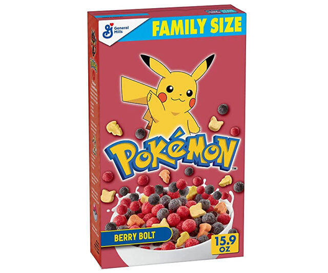 Pokemon Breakfast Cereal