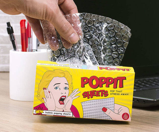 Poppit Stress Sheets - //coolthings.us