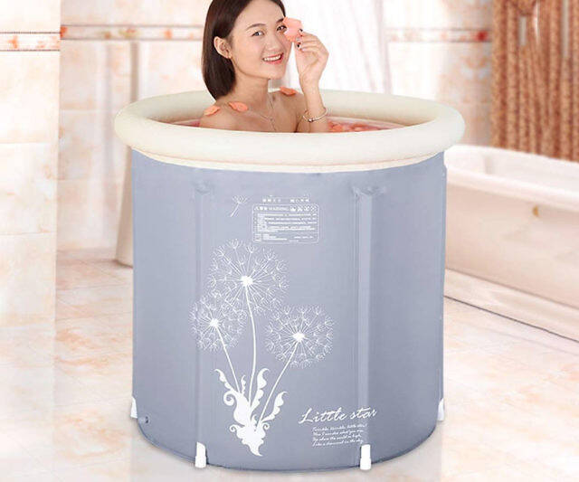The Portable Foldable Bathtub