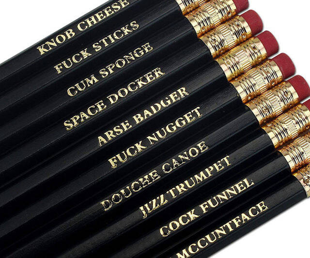 Offencils Profanity Pencils - //coolthings.us
