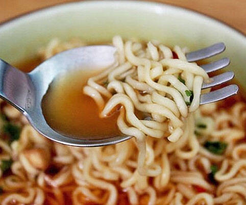 Ramen Noodle Spoon Fork - //coolthings.us
