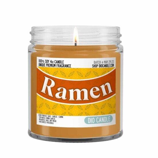 Ramen Candle: Smells Like Sage, Garlic, and Cumin - //coolthings.us