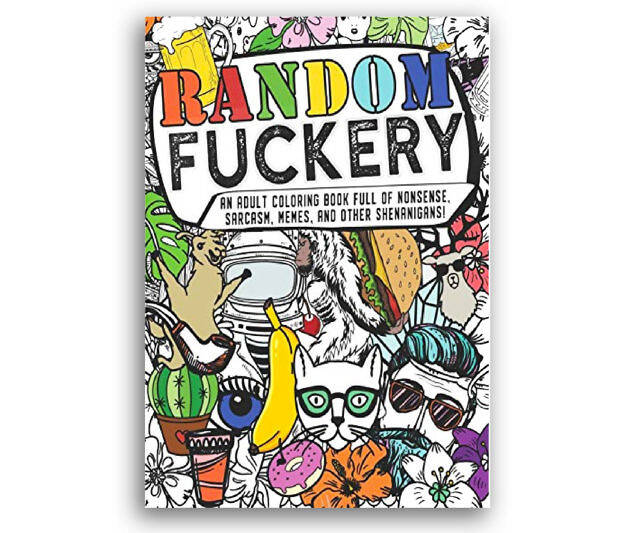 Random F*ckery Coloring Book - //coolthings.us