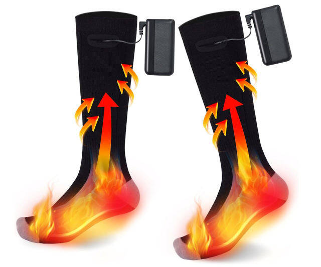 Rechargeable Electric Heated Socks - //coolthings.us