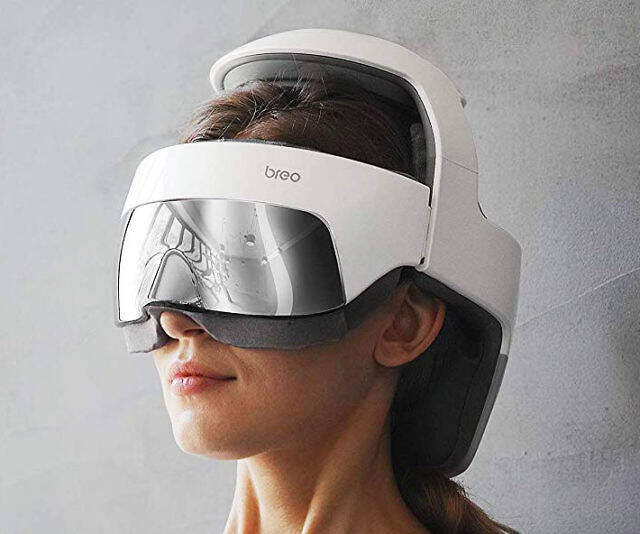 Rechargeable Head & Eye Massager - //coolthings.us