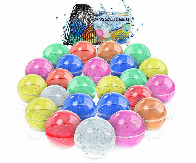 Reusable Self-Sealing Water Balloons - //coolthings.us