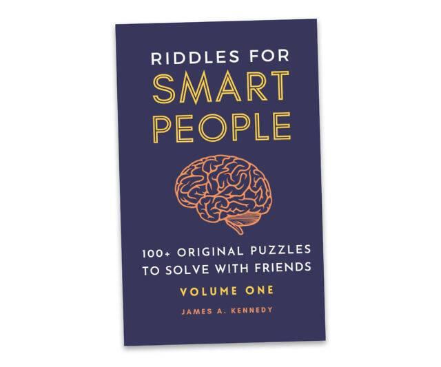 Riddles For Smart People Book - //coolthings.us