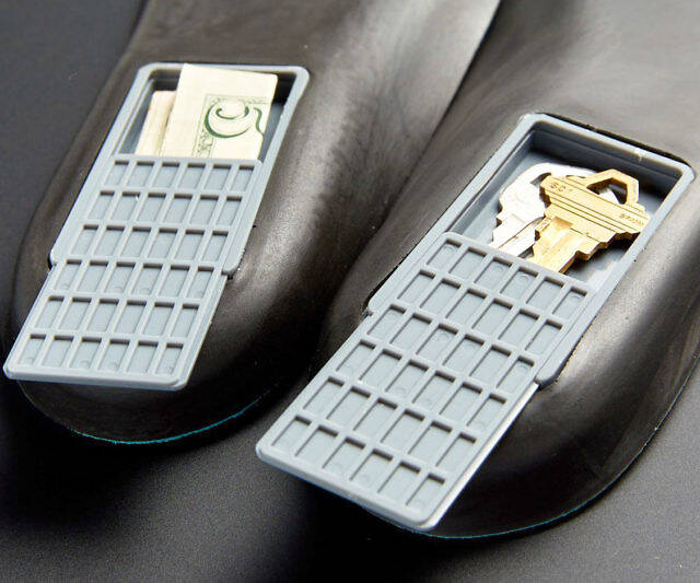 Secret Storage Compartment Insoles - //coolthings.us