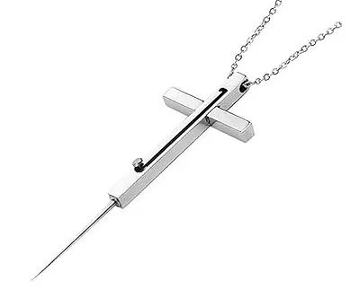 Self Defense Jesus Cross Necklace