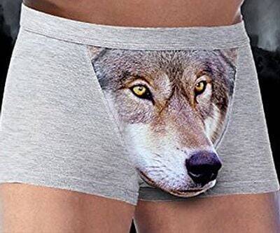 Sexy Wolf Crotch Underwear - //coolthings.us