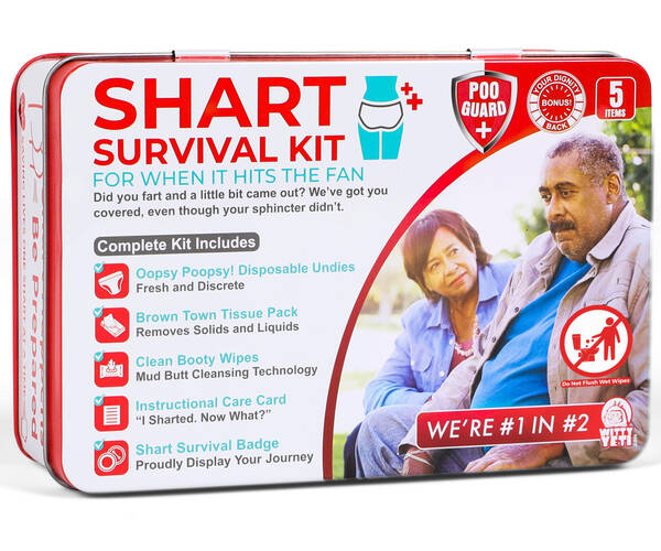Shart Survival KIt - //coolthings.us