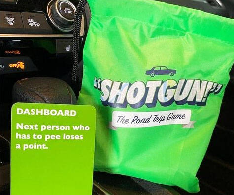Shotgun! Card Game For Road Trips - //coolthings.us