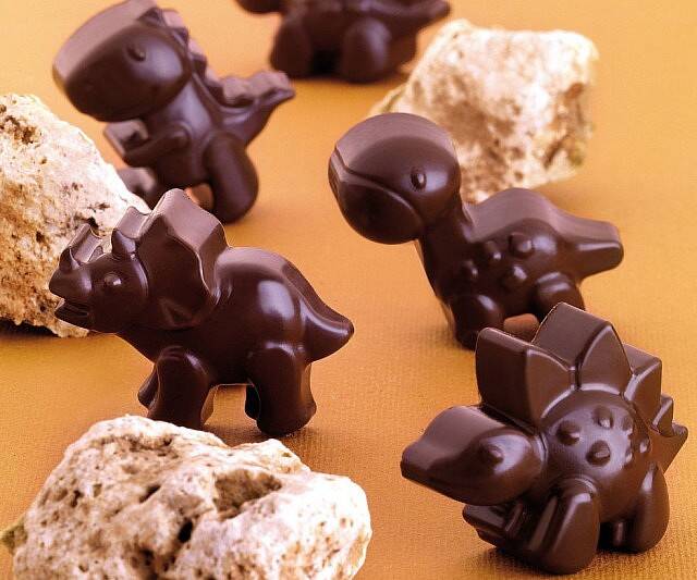 Silicone Chocolate Dinosaur Mold - //coolthings.us