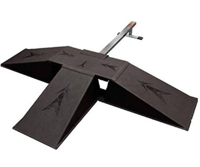 Skate Launch Ramp And Rail