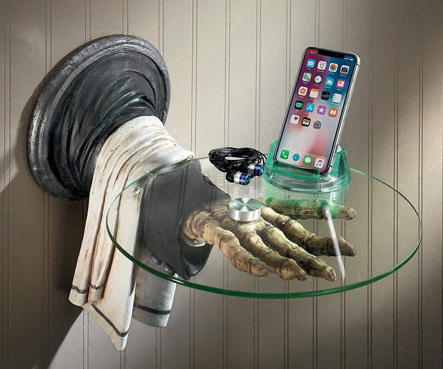 Skeleton Butler Wall Sculpture