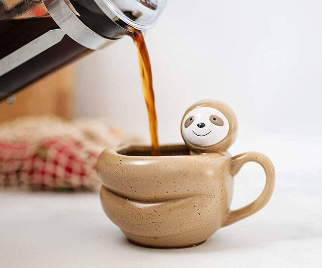 Sloth Shaped Coffee Mug