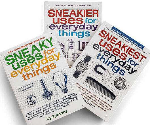 Sneaky Uses For Everyday Things Book - //coolthings.us