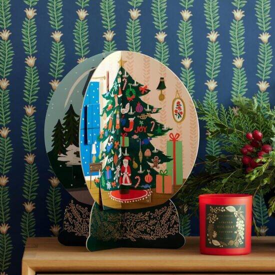 Snow Globe Advent Calendar