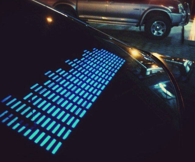 Sound Activated Car Stickers - //coolthings.us