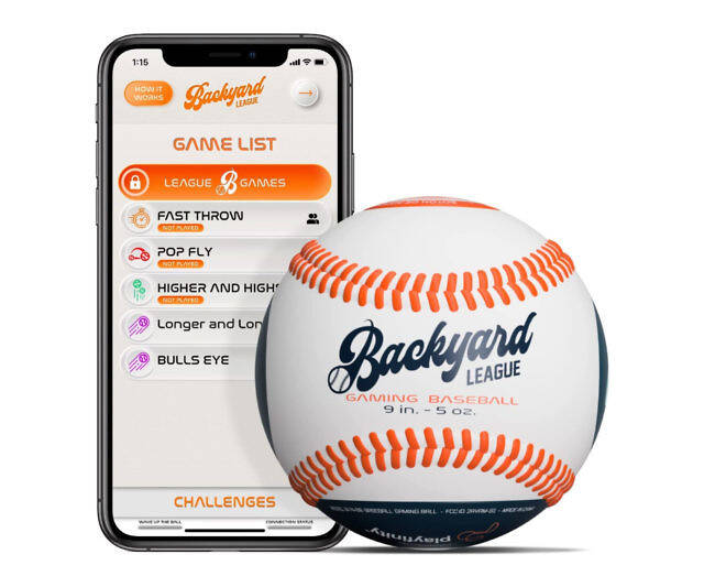 Backyard League Smart Baseball - //coolthings.us