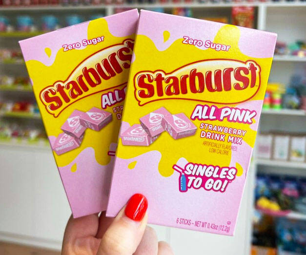 Starburst All-Pink Powdered Drink - //coolthings.us
