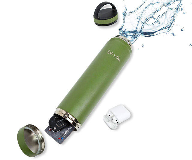 Stash Compartment Water Bottle - //coolthings.us