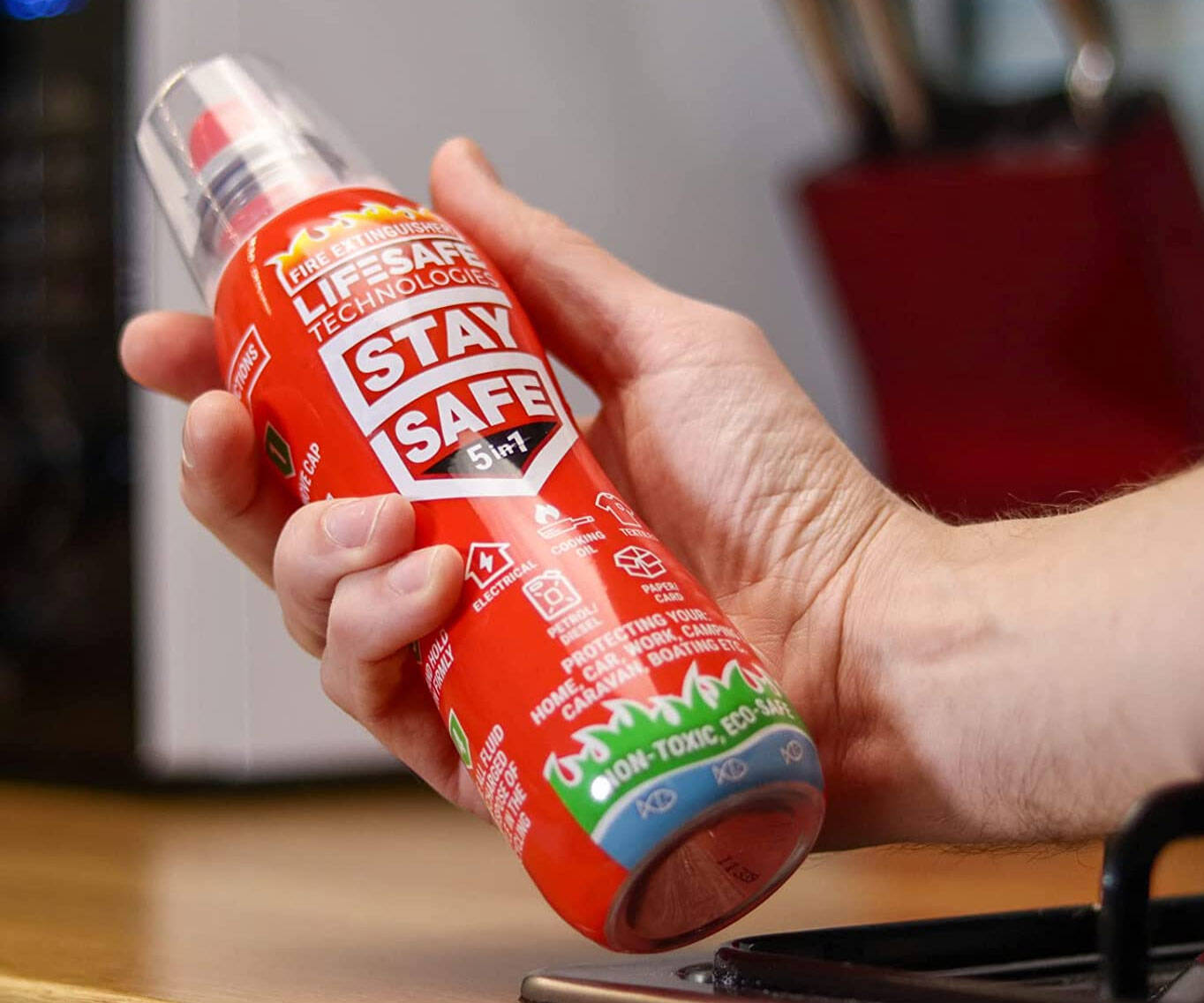 StaySafe 5-in-1 Fire Extinguisher