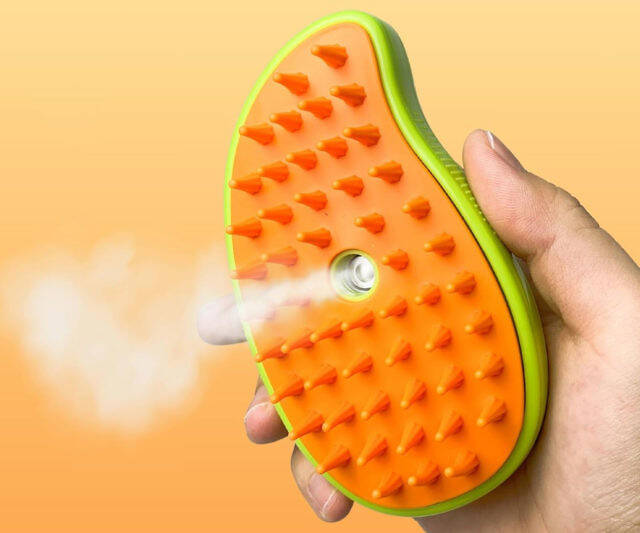 Steamy Cat Brush - //coolthings.us