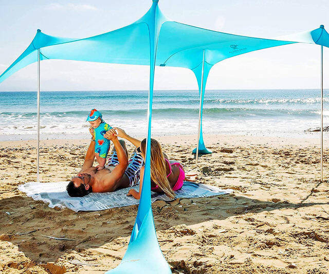 Sun Ninja Pop Up Beach Tent - //coolthings.us