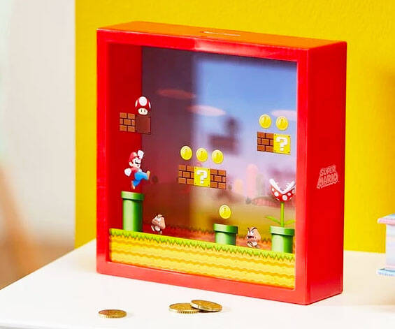 Super Mario Bros. Box Coin Bank - //coolthings.us