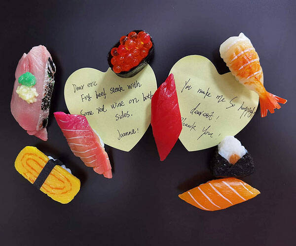 Sushi Magnets - //coolthings.us