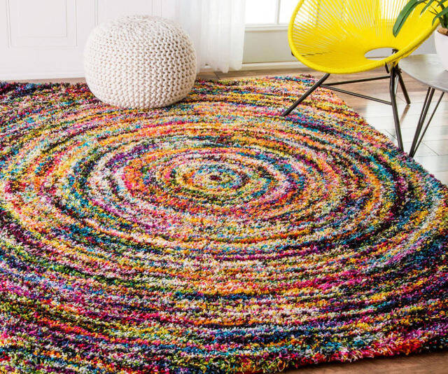 Swirl Shag Rug - //coolthings.us