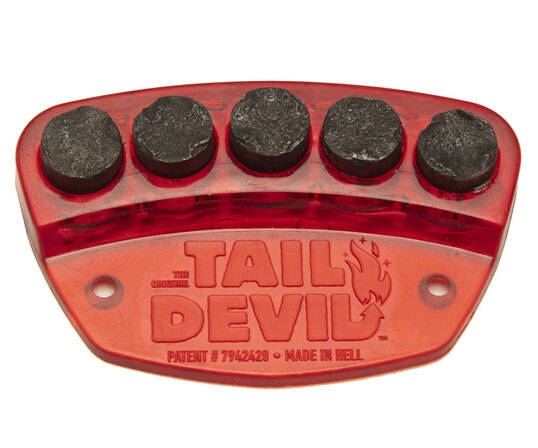 Tail Devil Skateboard Spark Plate - //coolthings.us