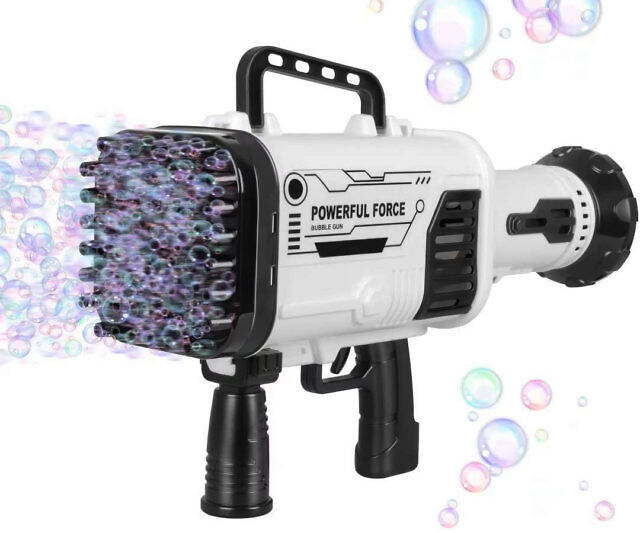 The Bubble Machine Gun