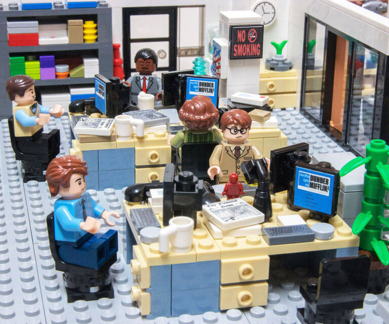 The Office LEGO Set