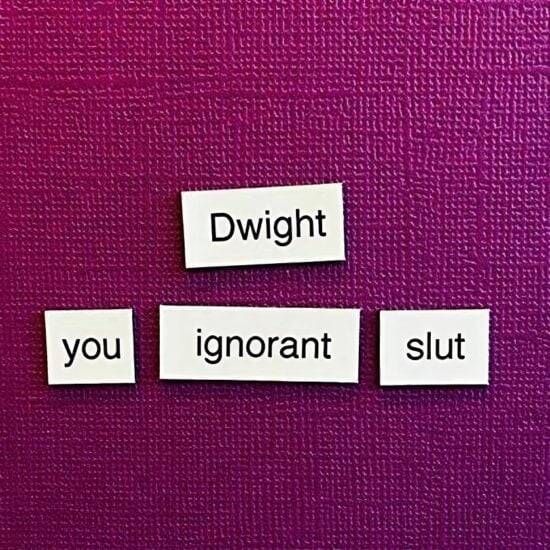 The Office Poetry Magnets - //coolthings.us