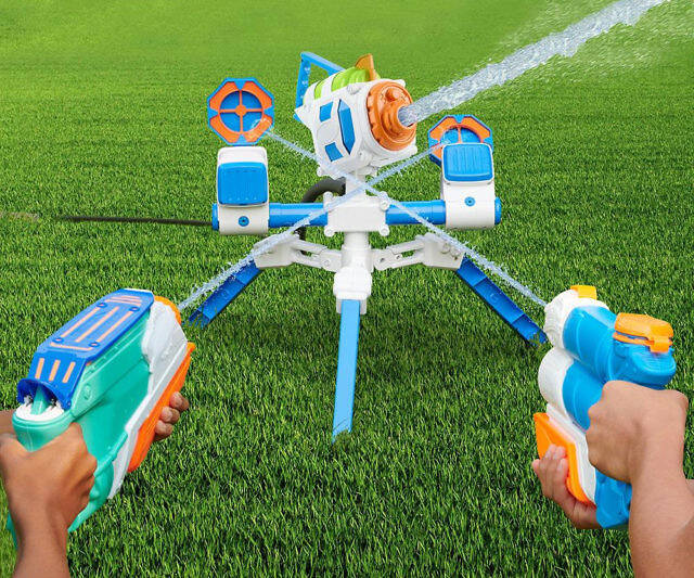 The Super Soaker Water Blasting Turret