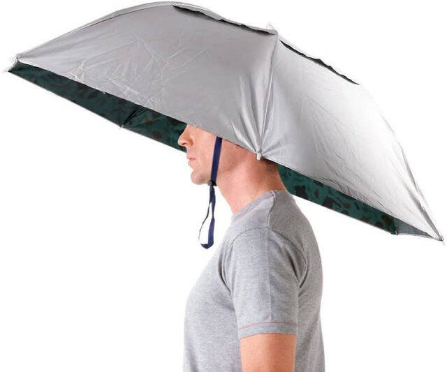 The Umbrella Hat - //coolthings.us