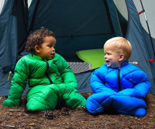 The Wearable Baby Sleeping Bag