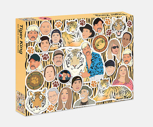 Tiger King Jigsaw Puzzle - //coolthings.us