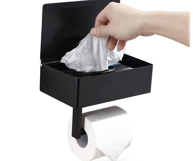 Toilet Flushable Wipes Dispenser - //coolthings.us