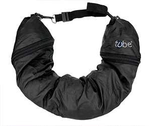 The Tube Luggage & Neck Pillow - //coolthings.us