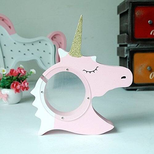 Unicorn Piggy Bank - //coolthings.us