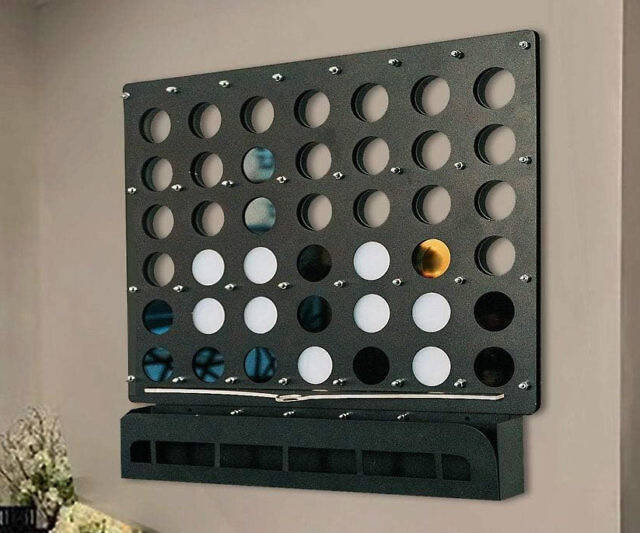 Wall Mounted Connect Four - //coolthings.us