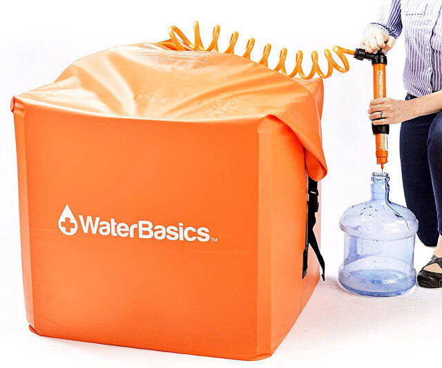 WaterBasics Emergency Water Storage Kit - //coolthings.us