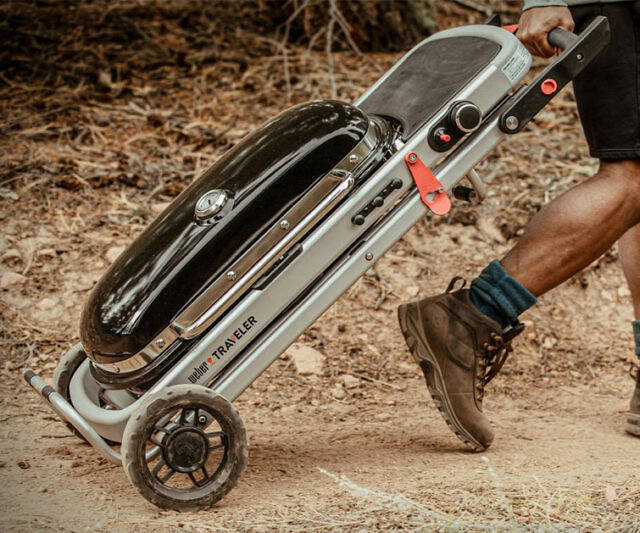 Weber Traveler Portable Grill - //coolthings.us