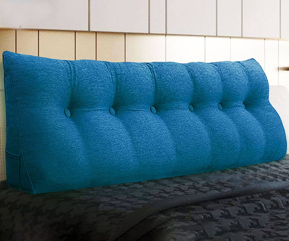 Wedge Pillow Headboard - //coolthings.us