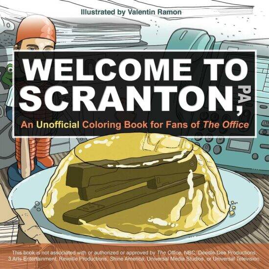Welcome to Scranton Unofficial Coloring Book - //coolthings.us