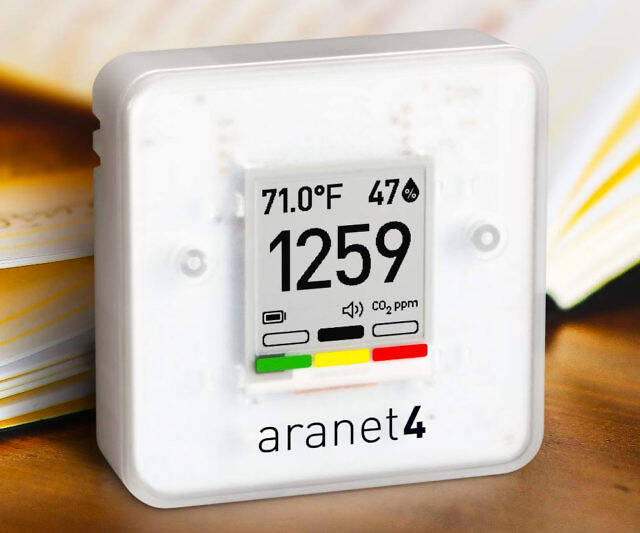 Aranet4 Indoor Air Quality Monitor - //coolthings.us