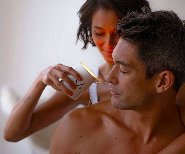Sensual Massage Oil Candle